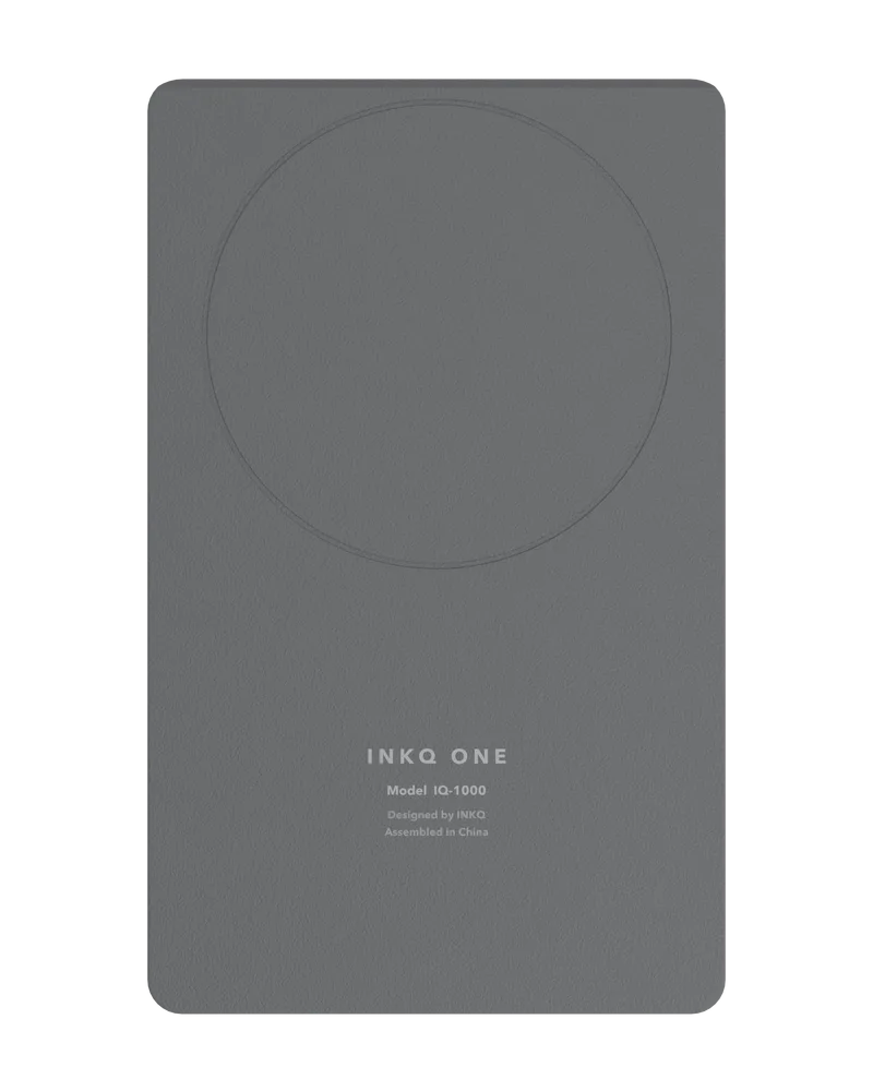 INKQ One 背部磁吸对位圆环的三维模型图